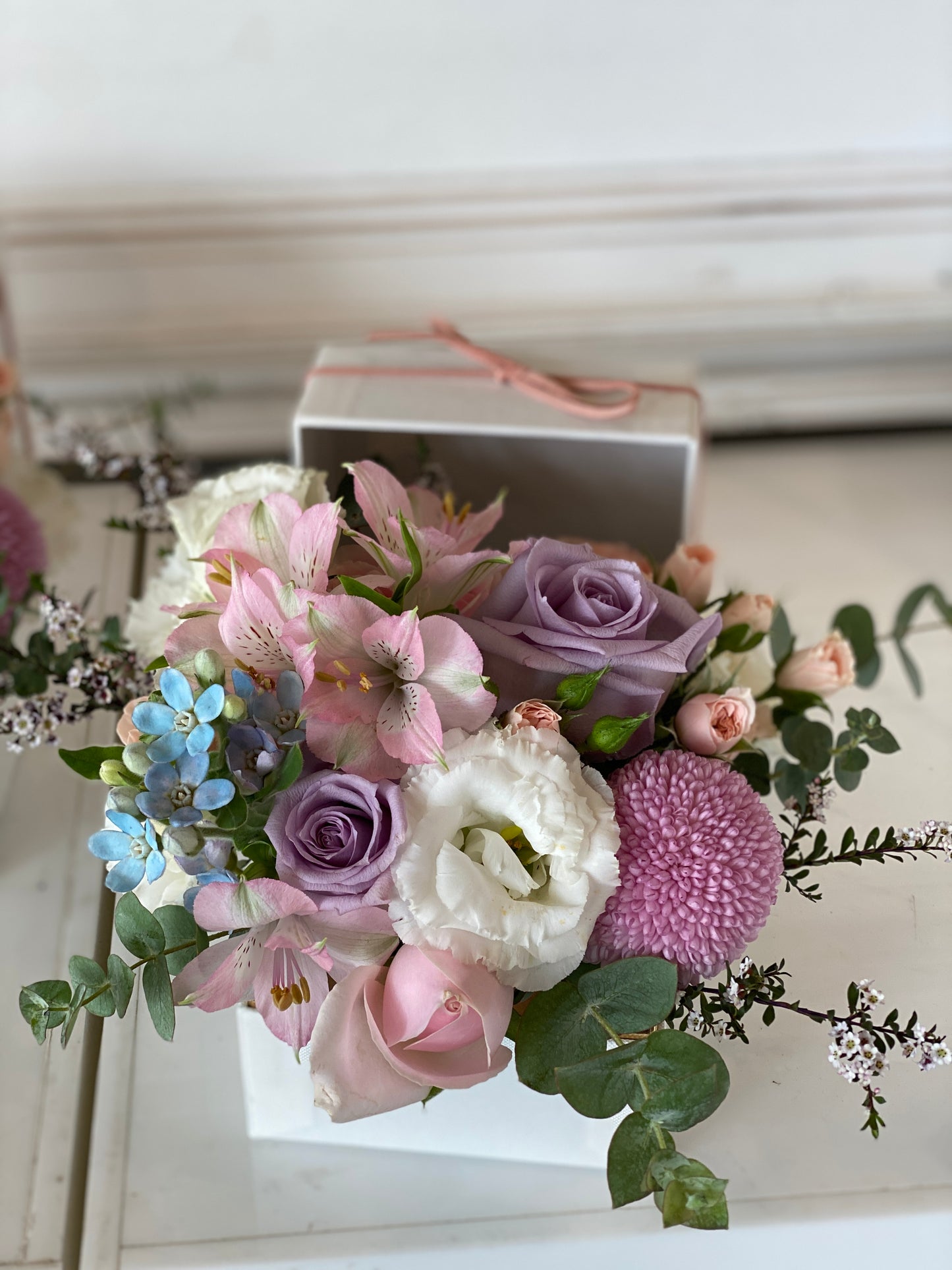 愛情盲盒 (隨機色系/ 粉紫/粉白)