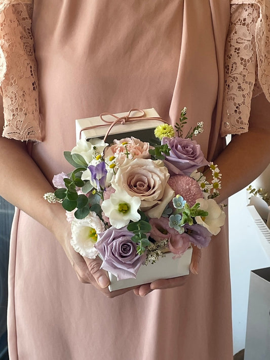 愛情盲盒 (隨機色系/ 粉紫/粉白)