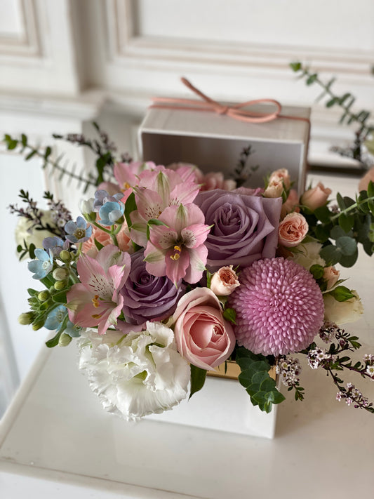 愛情盲盒 (隨機色系/ 粉紫/粉白）