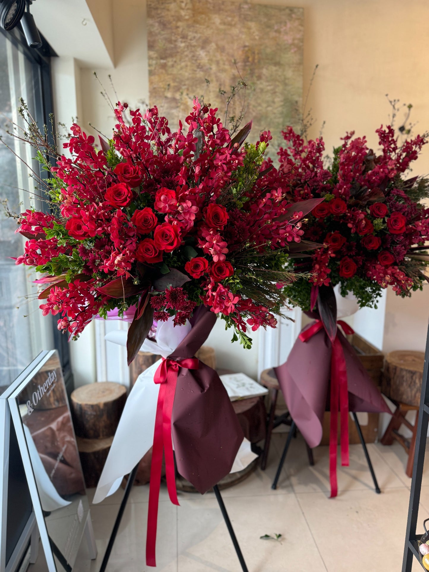 繁天星空閃耀的那一朵紅玫瑰